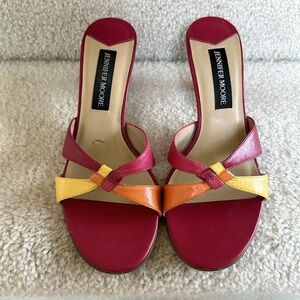 Jennifer Moore Bettina Kitten Heel Sandals